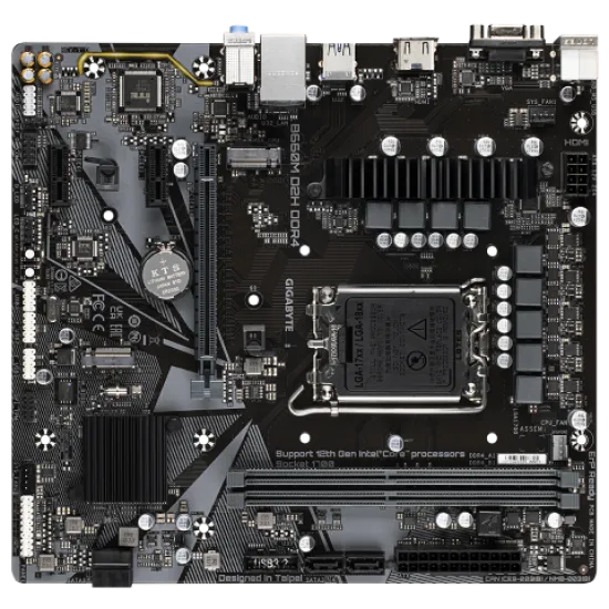 Gigabyte B660M D2H LGA1700 Gaming Motherboard