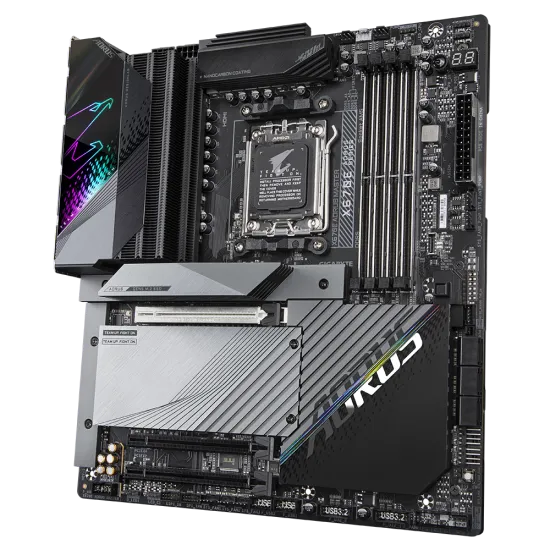 Gigabyte X670E Aorus Master AM5 DDR5 E-ATX Motherboard