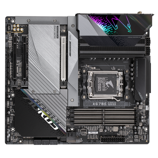 Gigabyte X670E Aorus Master AM5 DDR5 E-ATX Motherboard