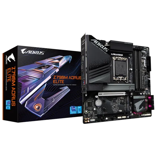 Gigabyte Z790 M Aorus Elite LGA1700 DDR5 Micro ATX Motherboard