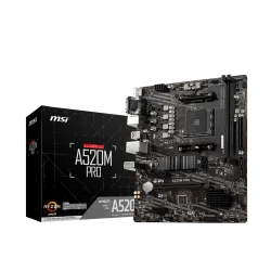 MSI A520M PRO AM4 Micro ATX Motherboard