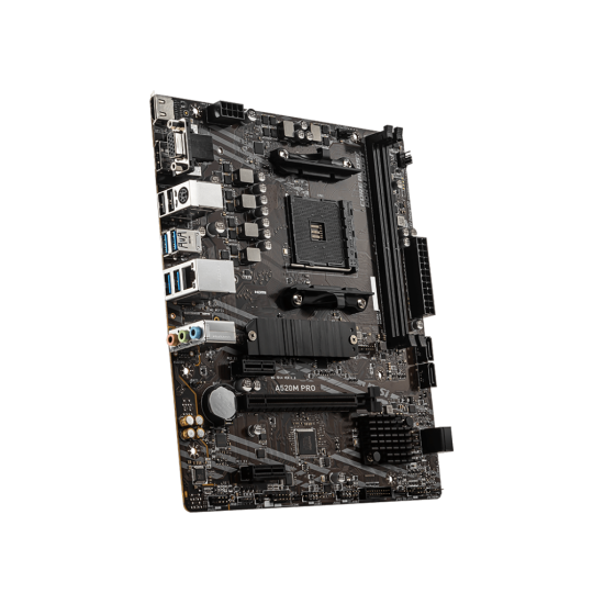 MSI A520M PRO DDR4 AM4 Micro ATX Motherboard