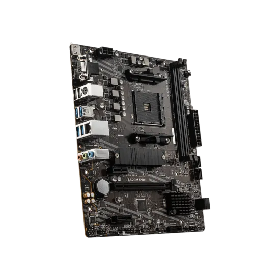 MSI A520M PRO AM4 Micro ATX Motherboard