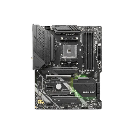 MSI MAG B550 TOMAHAWK MAX WIFI DDR4 AM4 ATX Motherboard Black