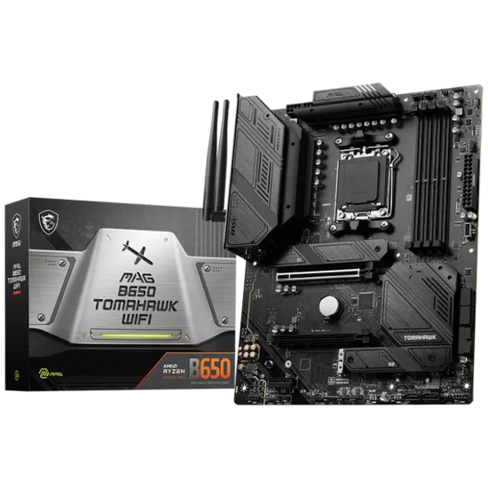 MSI MAG B650 TOMAHAWK WIFI DDR5 AM5 ATX Motherboard