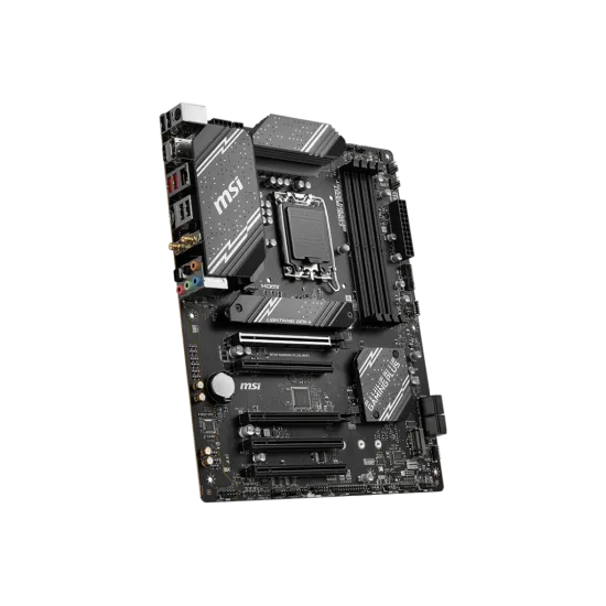 MSI B760 GAMING PLUS WIFI DDR5 LGA1700 ATX Motherboard Black