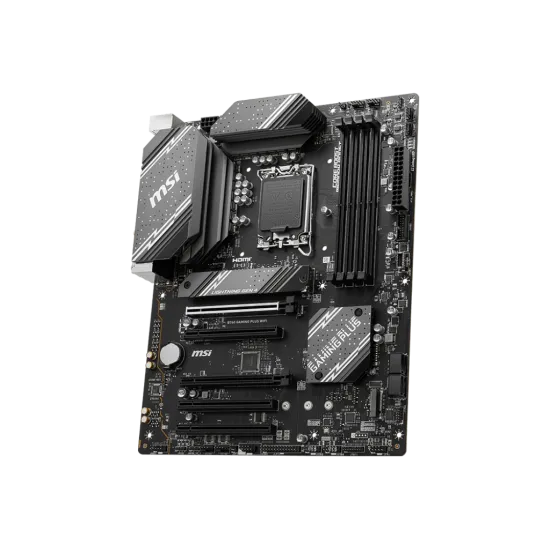 MSI B760 GAMING PLUS WIFI DDR5 LGA1700 ATX Motherboard Black