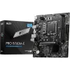 MSI PRO B760M-E DDR5 LGA1700 M-ATX Motherboard Black