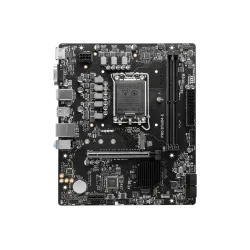 MSI PRO B760M-E DDR5 LGA1700 M-ATX Motherboard Black