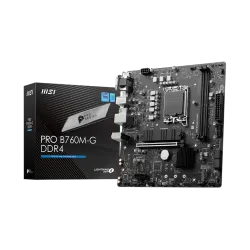 MSI PRO B760M-G DDR4 LGA1700 Micro ATX Motherboard