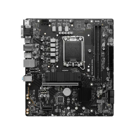 MSI PRO B760M-G DDR4 LGA1700 Micro ATX Motherboard