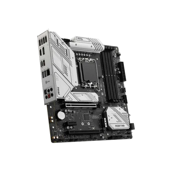 MSI MAG B760M MORTAR DDR5 LGA1700 M-ATX Motherboard Black