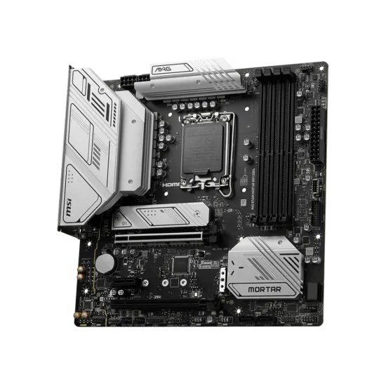 MSI MAG B760M MORTAR DDR4 WIFI LGA1700 Micro ATX Motherboard