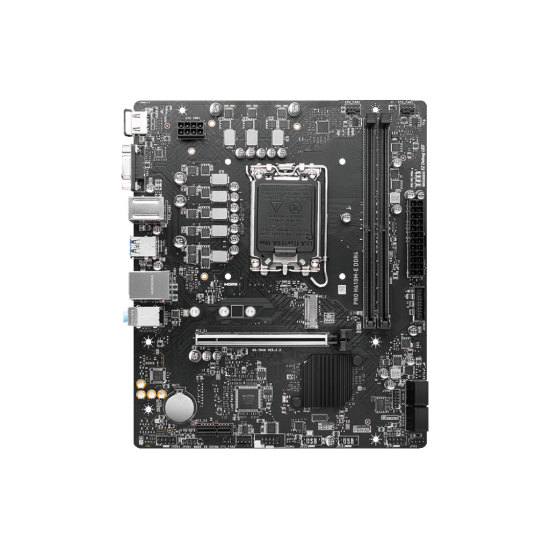 MSI PRO H610M-E DDR4 LGA1700 M-ATX Motherboard