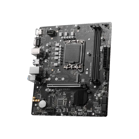 MSI PRO H610M-E DDR4 LGA1700 M-ATX Motherboard