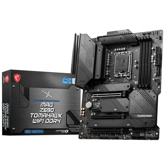 MSI MAG Z690 TOMAHAWK WIFI DDR4 LGA1700 ATX Motherboard