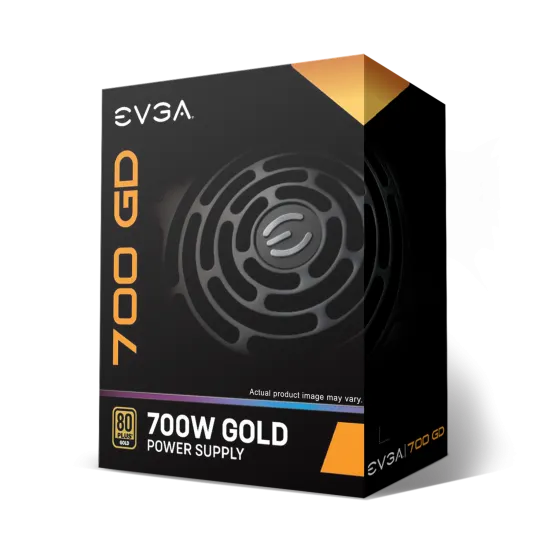 EVGA 700 GD 80 Plus Gold 700W Non Modular 100-GD-0700-V2 Power Supply