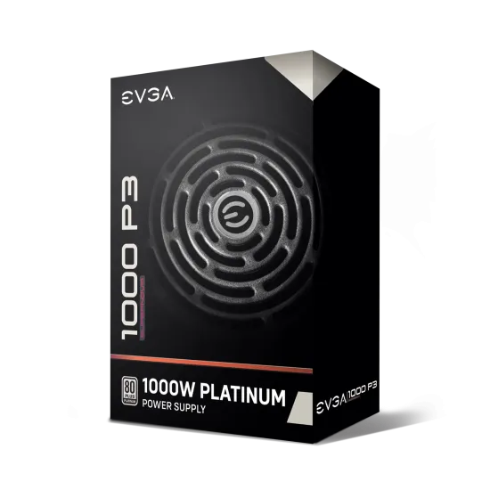 EVGA SuperNOVA 1000 P3 80 Plus Platinum 1000W Fully Modular 220-P3-1000-X2 Power Supply
