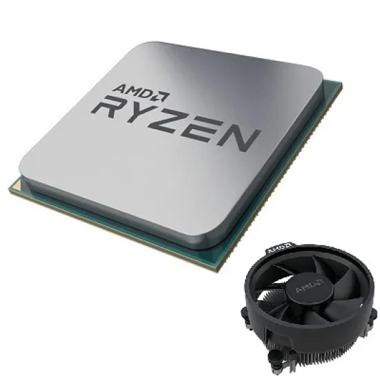 AMD Ryzen 5 5500 Processor 6 Cores 12 Threads 4.2 Ghz Max Boost AM4 Socket Tray