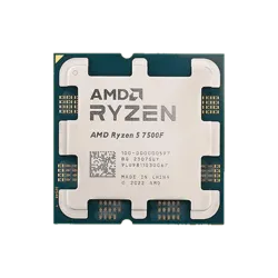 Ryzen 5 7500F 6C/12T (5.2GHz Max,AM5)  MPK