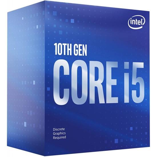Intel Core i5-10400F LGA 1200 Processor 6-Core 12-Threads (Max Boost 4.3 GHz)