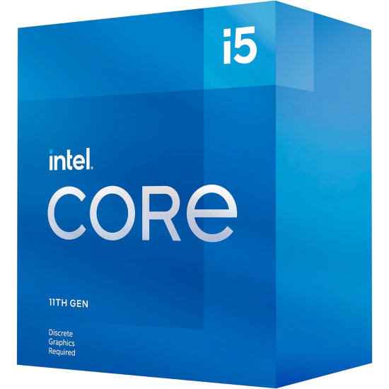 Intel Core i5-11400F LGA1200 Processor 6-Core 12-Thread (Max Boost 4.4 GHz)