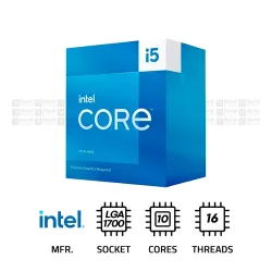 Intel Core i5 13400F Processor 10 Core 16 Threads 4.6 GHz Max Turbo LGA 1700