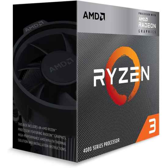 AMD RYZEN 3 4100 AM4 Processor 4-Core 8-Thread (Max Boost 4.0 GHz)