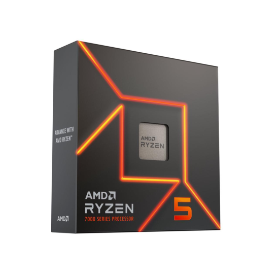 AMD RYZEN 5 7600X AM5 Processor 6-Core 12-Thread (Max Boost 5.3 GHz)