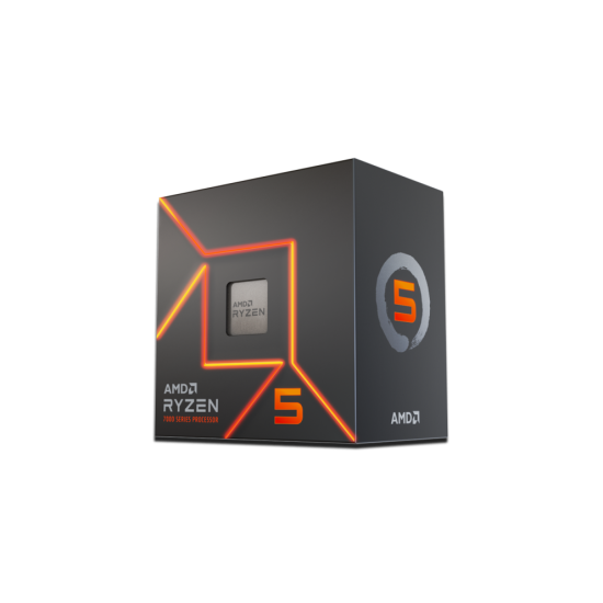 AMD RYZEN 5 7600 AM5 Processor 6-Core 12-Thread (Max Boost 5.1 GHz)