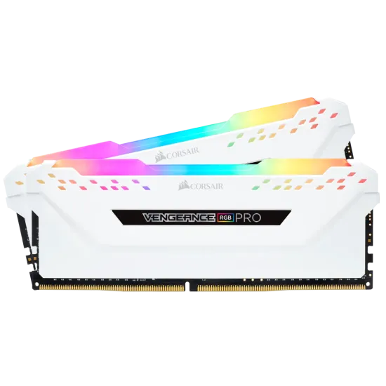 Corsair VENGEANCE RGB PRO 16GB (2 x 8GB) DDR4 3600MHZ CL18 White RAM