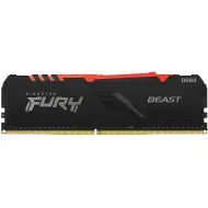 Kingston FURY Beast RGB 16GB 3600MHz DDR4 CL18 Desktop Memory Kingston FURY Beast RGB 16GB 3600MHz DDR4 CL18 Desktop Memory