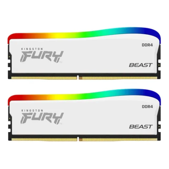 Kingston Fury RGB KF436C17BWAK2-16GB White DDR4 3600Mhz