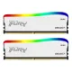 Kingston Fury RGB KF436C17BWAK2-16GB White DDR4 3600Mhz