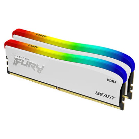 Kingston Fury RGB KF436C17BWAK2-16GB White DDR4 3600Mhz