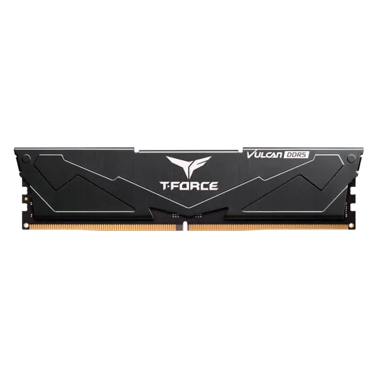 TeamGroup T-FORCE Vulcan 16GB 6000MHz DDR5 INTEL XMP 3.0 AMD EXPO Black RAM