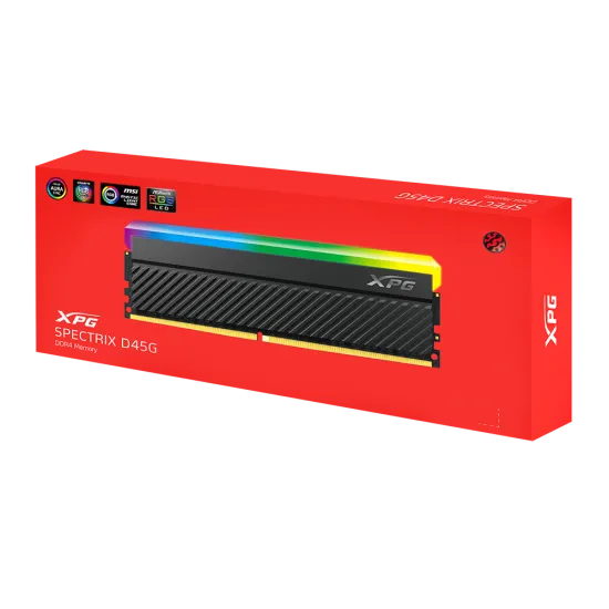 XPG SPECTRIX D45G RGB 8GB 3600MHZ DDR4 RAM