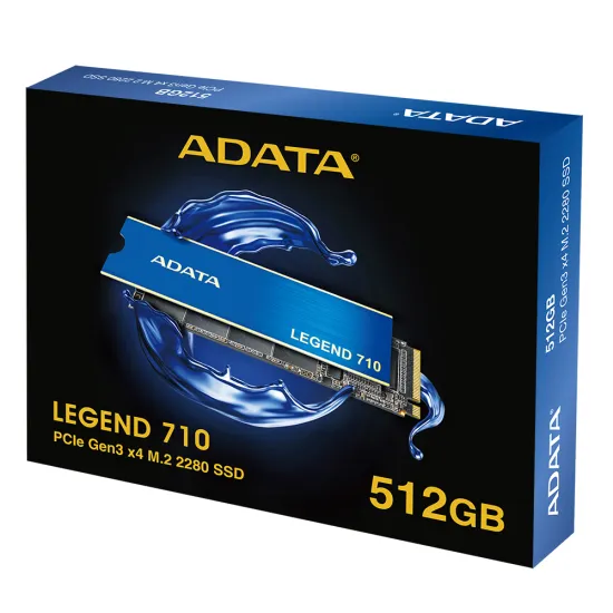 ADATA LEGEND 710 512GB PCIe 3.0 x4 M.2 2280 SSD
