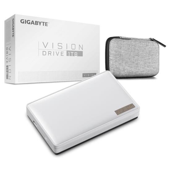 Gigabyte VISION DRIVE 1TB USB3.2 Type-C External SSD