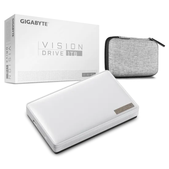 Gigabyte VISION DRIVE 1TB USB3.2 Type-C External SSD