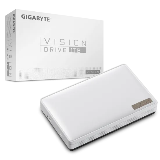 Gigabyte VISION DRIVE 1TB USB3.2 Type-C External SSD