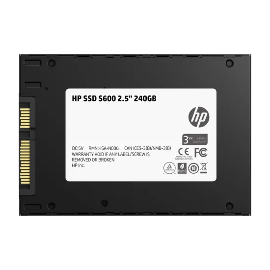 HP S600 240GB Internal SATA Solid State Drive