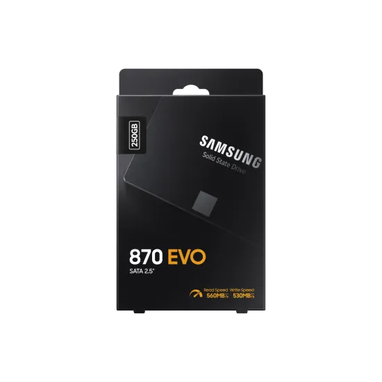 Samsung 870 EVO 250GB SATA III 2.5 Inch Internal SSD