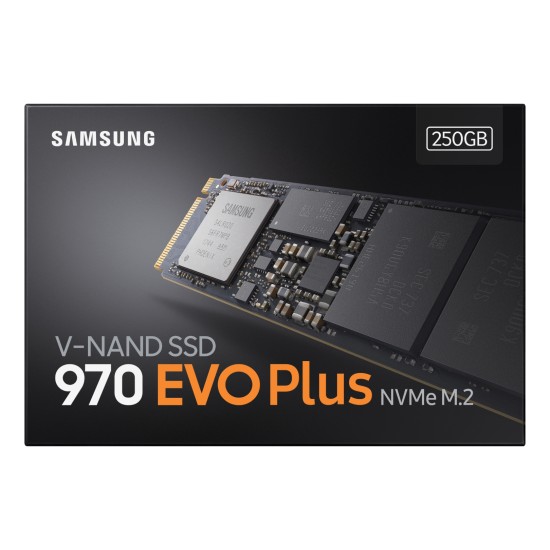 Samsung 970 Evo Plus 250GB PCIe 3.0 Nvme M.2 SSD