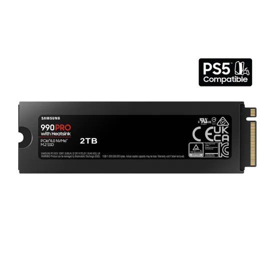 Samsung 990 Pro 2TB PCIe 4.0 Nvme 2.0 M.2 SSD