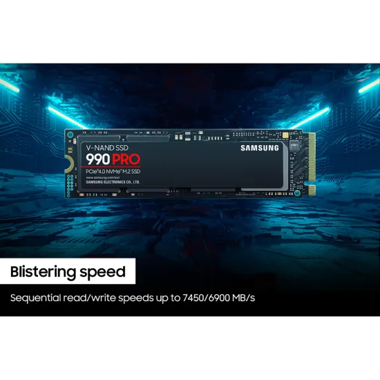 Samsung 990 Pro 2TB PCIe 4.0 Nvme 2.0 M.2 SSD