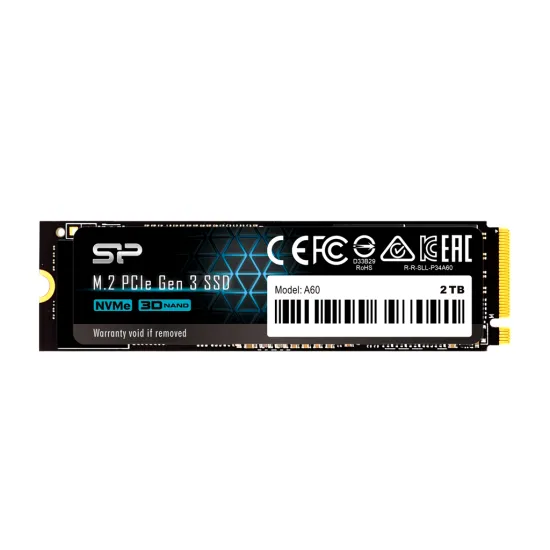 Silicon Power A60 1TB NVMe M.2 PCIe Gen3x4 2280 SSD