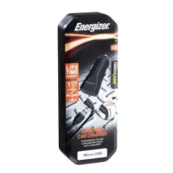 Energizer car charger 5W + micro-USB cable -DC1ALMCM