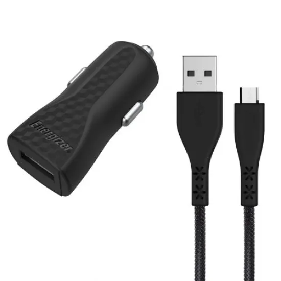 Energizer car charger 5W + micro-USB cable -DC1ALMCM