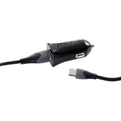 Energizer car charger 18W QC3 + Type-C cable